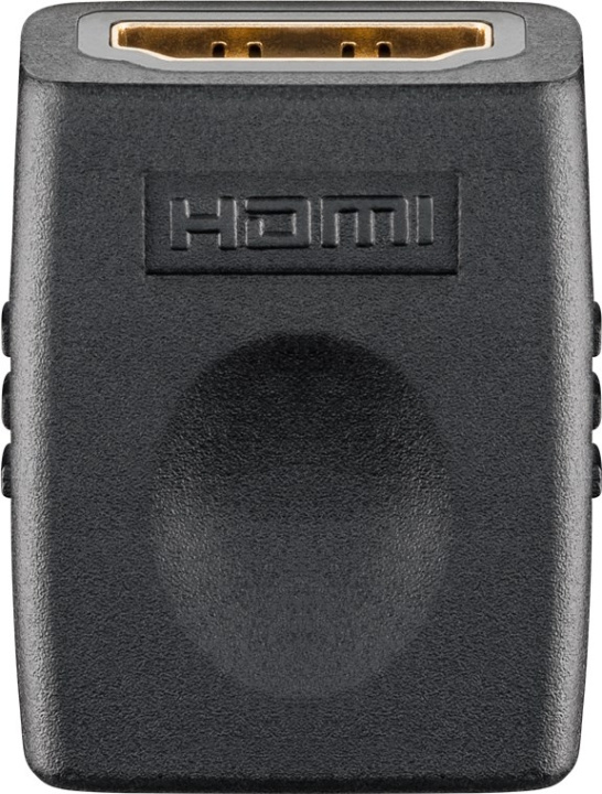 Goobay HDMI™-adapter, koppling, guldpläterad, 8K @ 60 Hz HDMI™-uttag (typ A) > HDMI™-uttag (typ A) i gruppen Elektronikk / Kabler og adaptere / HDMI / Adaptere hos TP E-commerce Nordic AB (C54158)