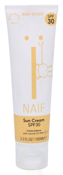 Naif Sun Cream SPF30 100 ml With Natural UV Filter i gruppen HELSE OG SKJØNNHET / Hudpleie / Soling / Solkrem hos TP E-commerce Nordic AB (C54192)