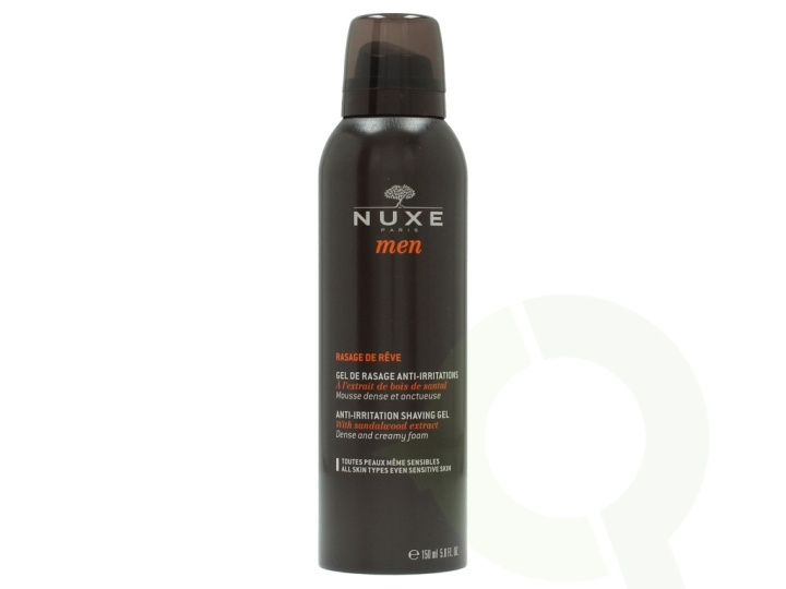 Nuxe Men Anti-Irritation Shaving Gel 150 ml For All Skin Types i gruppen HELSE OG SKJØNNHET / Hår & styling / Barbering og trimming / Barberhøvler og tilbehør hos TP E-commerce Nordic AB (C54270)