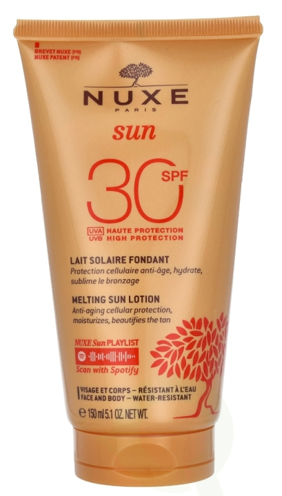 Nuxe Sun Delicious lotion High Protection SPF30 150 ml i gruppen HELSE OG SKJØNNHET / Hudpleie / Soling / Solkrem hos TP E-commerce Nordic AB (C54277)