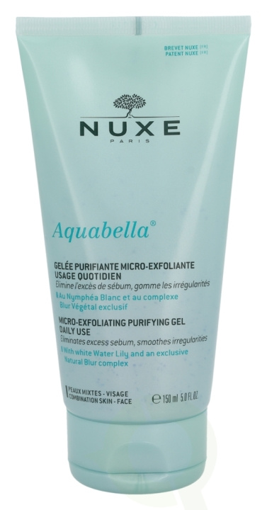 Nuxe Aquabella Exfoliating Purifying Gel 150 ml Combination Skin-Face i gruppen HELSE OG SKJØNNHET / Hudpleie / Ansikt / Skrubb/peeling hos TP E-commerce Nordic AB (C54287)