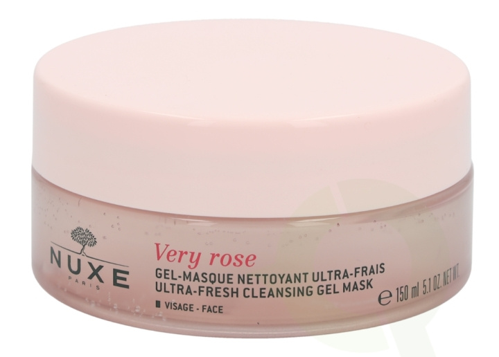 Nuxe Very Rose Ultra-Fresh Cleansing Gel Mask 150 ml Visage - Face i gruppen HELSE OG SKJØNNHET / Hudpleie / Ansikt / Masker hos TP E-commerce Nordic AB (C54297)