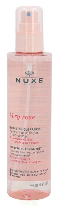 Nuxe Very Rose Refreshing Tonic Mist 200 ml Make-Up Removal, All Skin Types, Including Sensitive Skin- Face i gruppen HELSE OG SKJØNNHET / Hudpleie / Ansikt / Rengjøring hos TP E-commerce Nordic AB (C54303)