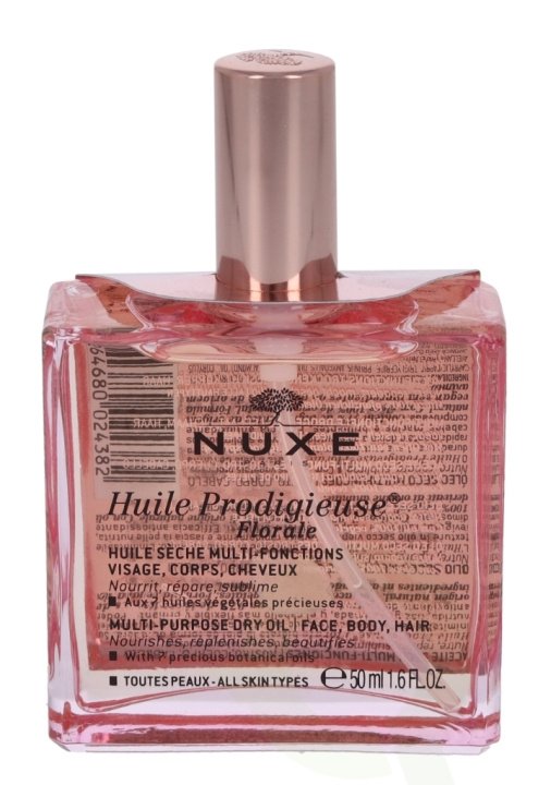 Nuxe Huile Prodigieuse Florale Multi-Purpose Dry Oil 50 ml Face, Body, Hair / All Skin Types i gruppen HELSE OG SKJØNNHET / Hudpleie / Ansikt / Ansiktsolje hos TP E-commerce Nordic AB (C54318)