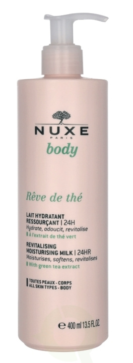 Nuxe Body Reve De The Revitalizing Moisturising Milk 24HR 400 ml All Skin Types i gruppen HELSE OG SKJØNNHET / Hudpleie / Kroppspleie / Body lotion hos TP E-commerce Nordic AB (C54323)