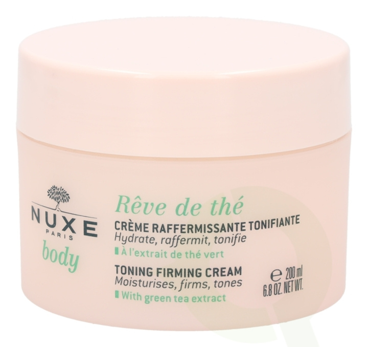 Nuxe Body Reve De The Toning Firming Cream 200 ml For All Skin Types i gruppen HELSE OG SKJØNNHET / Hudpleie / Kroppspleie / Body lotion hos TP E-commerce Nordic AB (C54328)