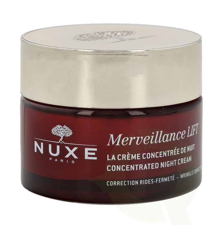 Nuxe Merveillance Lift Concentrated Night Cream 50 ml All skin Types i gruppen HELSE OG SKJØNNHET / Hudpleie / Ansikt / Ansiktskrem hos TP E-commerce Nordic AB (C54338)