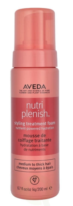 Aveda NutriPlenish Styling Treatment Foam 200 ml i gruppen HELSE OG SKJØNNHET / Hår & styling / Hårstyling / Hårmousse hos TP E-commerce Nordic AB (C54370)