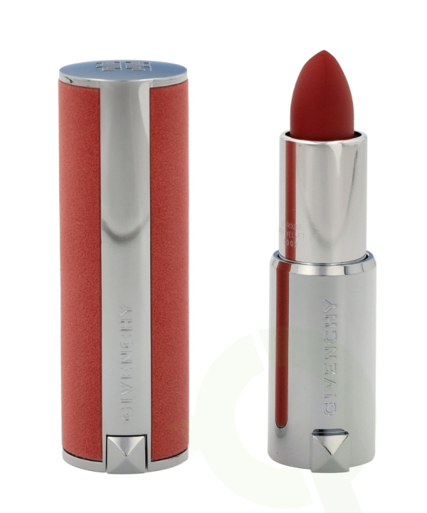 Givenchy Le Rouge Sheer Velvet Matte Refillable Lipstick 3,4 g #027 Rouge Infuse i gruppen HELSE OG SKJØNNHET / Makeup / Lepper / Leppestift hos TP E-commerce Nordic AB (C54445)