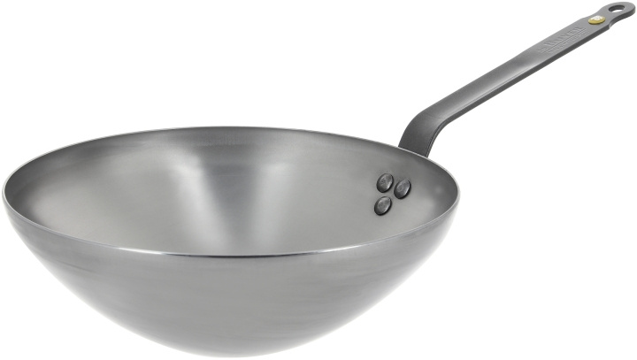 De Buyer Mineral B Element wokpanne, karbonstål, 24 cm i gruppen HJEM, HUS OG HAGE / Kjøkkenutstyr / Stekepanner hos TP E-commerce Nordic AB (C54531)