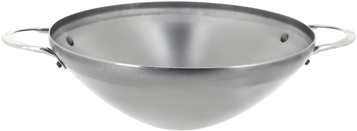 De Buyer Mineral B Element -wokpanna med två handtag, kolstål, 28 cm i gruppen HJEM, HUS OG HAGE / Kjøkkenutstyr / Stekepanner hos TP E-commerce Nordic AB (C54534)