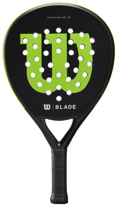 Wilson Blade Junior V2 padelracket, grønn/svart i gruppen SPORT, FRITID & HOBBY / Sportsutstyr / Padelracket hos TP E-commerce Nordic AB (C54599)