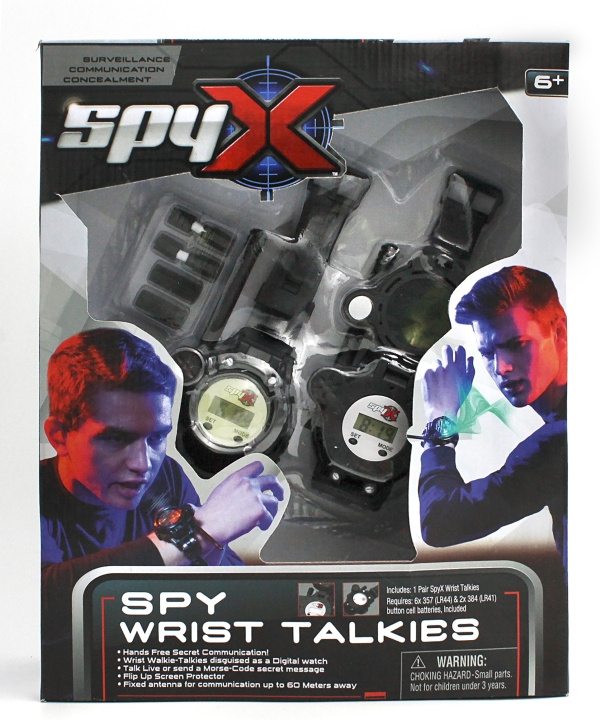  SpyX Wrist Talkies - handledsradio i gruppen SPORT, FRITID & HOBBY / Morsomme produkter / Spion gadgets hos TP E-commerce Nordic AB (C54609)