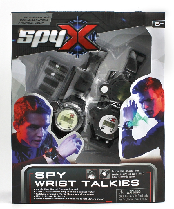  SpyX Wrist Talkies - håndleddsradio i gruppen SPORT, FRITID & HOBBY / Morsomme produkter / Spion gadgets hos TP E-commerce Nordic AB (C54609)