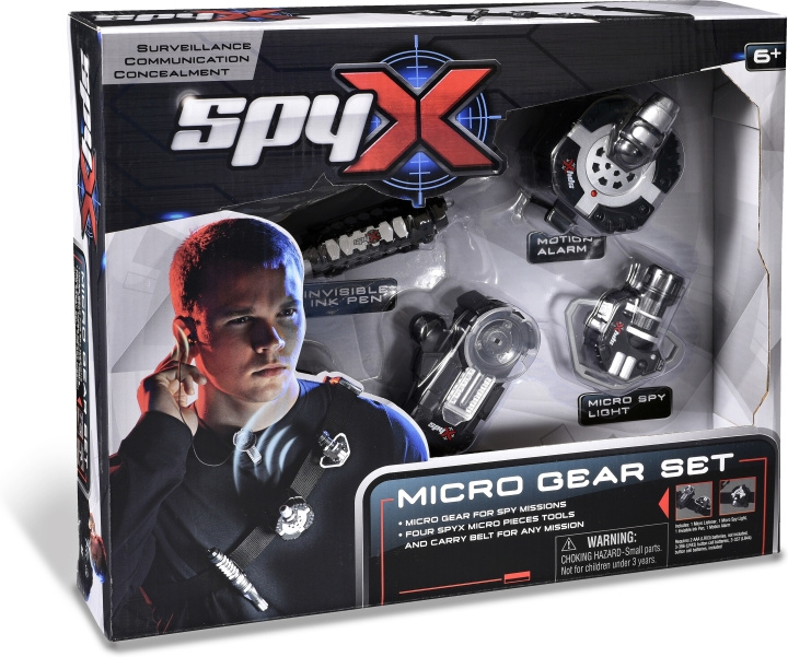 SpyX Micro Gear Set - Spionsats i gruppen SPORT, FRITID & HOBBY / Morsomme produkter / Spion gadgets hos TP E-commerce Nordic AB (C54611)