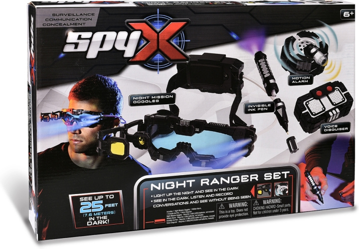  SpyX Night Ranger Set - Spionsett for nattlige oppdrag i gruppen SPORT, FRITID & HOBBY / Morsomme produkter / Spion gadgets hos TP E-commerce Nordic AB (C54612)