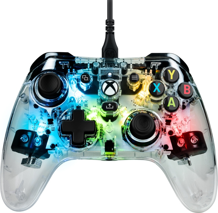 Nacon Evol-X kablet spillkontroller for Xbox/PC, RGB i gruppen Elektronikk / TV-spill & tilbehør / Xbox Series X / Tilbehør hos TP E-commerce Nordic AB (C54670)