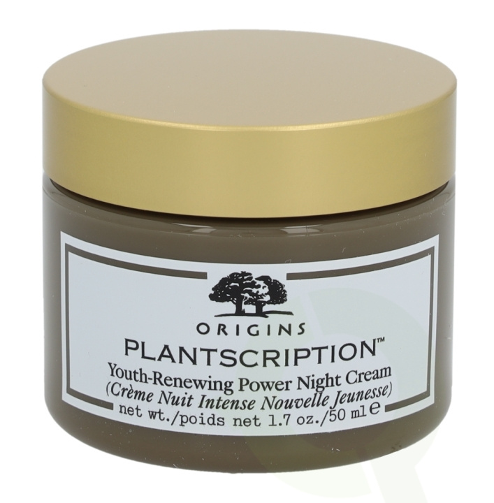 Origins Plantscription Youth-Renewing Power Night Cream 50 ml i gruppen HELSE OG SKJØNNHET / Hudpleie / Ansikt / Nattkrem hos TP E-commerce Nordic AB (C54691)