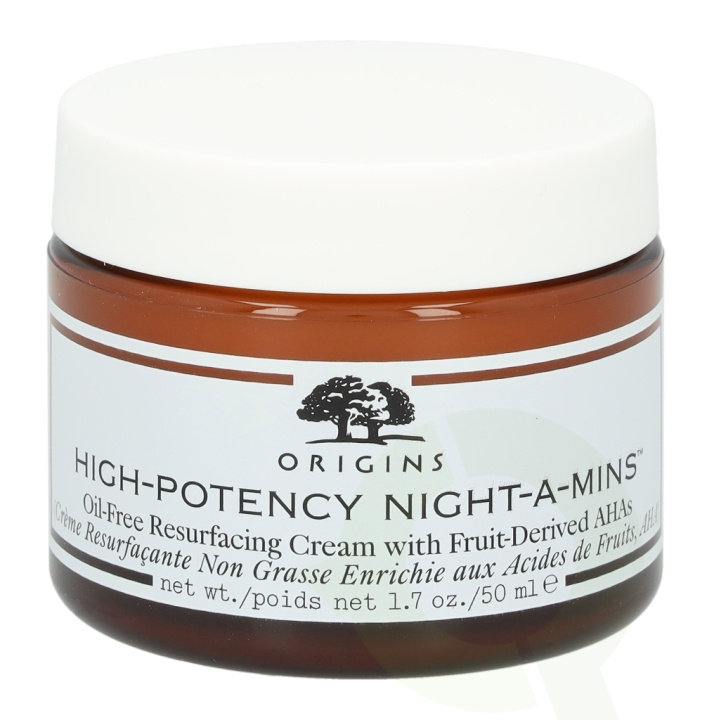 Origins High-Potency Night-A-Mins Resurfacing Cream 50 ml Oil-Free i gruppen HELSE OG SKJØNNHET / Hudpleie / Ansikt / Nattkrem hos TP E-commerce Nordic AB (C54720)