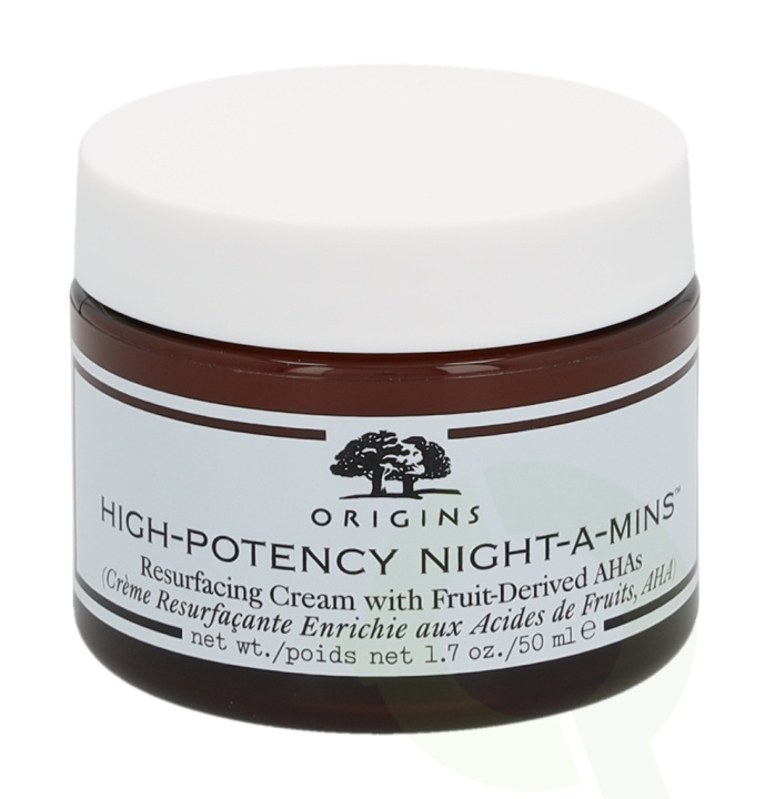 Origins High-Potency Night-A-Mins Resurfacing Cream 50 ml i gruppen HELSE OG SKJØNNHET / Hudpleie / Ansikt / Ansiktskrem hos TP E-commerce Nordic AB (C54721)