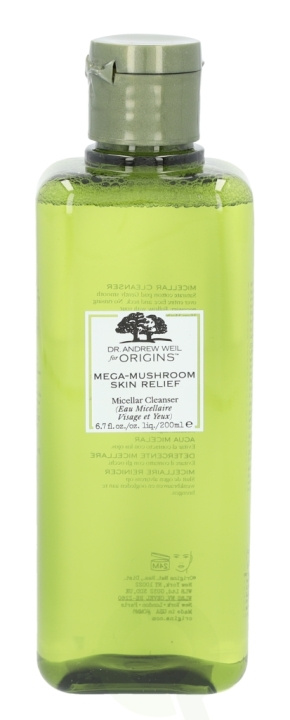 Origins Dr. Weil Mega-Mushroom Skin Relief Micellar Cleanser 200 ml i gruppen HELSE OG SKJØNNHET / Hudpleie / Ansikt / Rengjøring hos TP E-commerce Nordic AB (C54725)