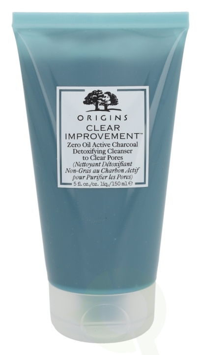 Origins Clear Improvement Charcoal Cleanser 150 ml Zero Oil i gruppen HELSE OG SKJØNNHET / Hudpleie / Ansikt / Rengjøring hos TP E-commerce Nordic AB (C54735)