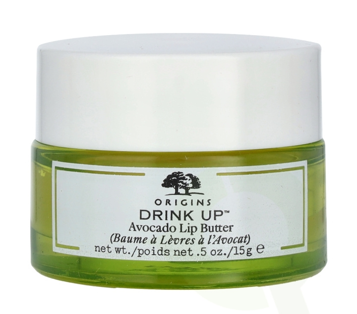 Origins Drink Up Nourishing Avocado Lip Butter 15 gr i gruppen HELSE OG SKJØNNHET / Makeup / Lepper / Leppepomade hos TP E-commerce Nordic AB (C54737)