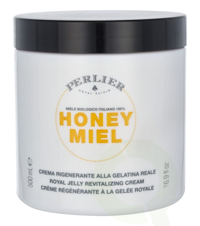 Perlier Honey Royal Jelly Revitalizing Body Cream 500 ml i gruppen HELSE OG SKJØNNHET / Hudpleie / Kroppspleie / Body lotion hos TP E-commerce Nordic AB (C54759)