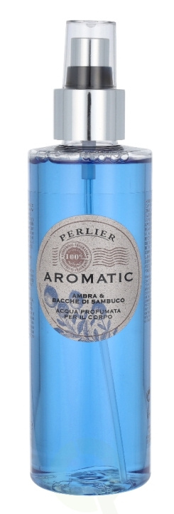 Perlier Aromatic Amber & Elderberry Perfumed Body Water 200 ml i gruppen HELSE OG SKJØNNHET / Hudpleie / Kroppspleie / Bodymist hos TP E-commerce Nordic AB (C54777)