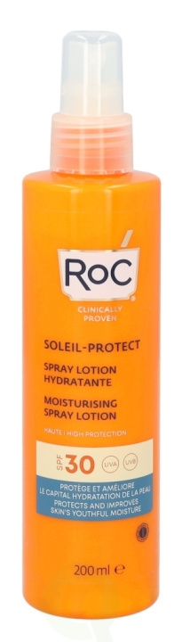 ROC Soleil-Protect Moisturising Spray Lotion SPF30 200 ml i gruppen HELSE OG SKJØNNHET / Hudpleie / Soling / Solkrem hos TP E-commerce Nordic AB (C54981)