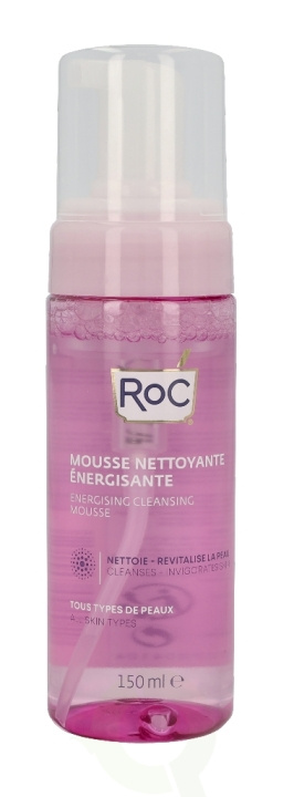 ROC Energising Cleansing Mousse 150 ml Cleanses - Invigorates Skin , All Skin Types i gruppen HELSE OG SKJØNNHET / Hudpleie / Ansikt / Rengjøring hos TP E-commerce Nordic AB (C54986)