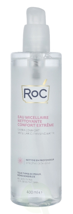 ROC Micellar Extra Comfort Cleansing Water 400 ml Sensitive Skin, Face And Eyes i gruppen HELSE OG SKJØNNHET / Hudpleie / Ansikt / Rengjøring hos TP E-commerce Nordic AB (C54987)