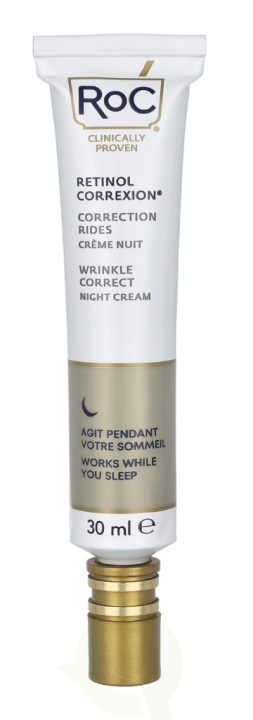 ROC Retinol Correxion Wrinkle Correct Night Cream 30 ml i gruppen HELSE OG SKJØNNHET / Hudpleie / Ansikt / Nattkrem hos TP E-commerce Nordic AB (C54993)