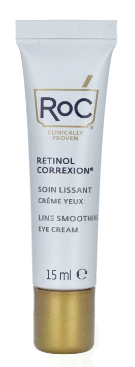 ROC Retinol Correxion Line Smoothing Eye Cream 15 ml i gruppen HELSE OG SKJØNNHET / Hudpleie / Ansikt / Øyne hos TP E-commerce Nordic AB (C54994)