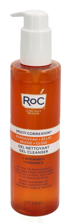 ROC Multi Correxion Revive & Glow Vitamin C Gel Cleanser 177 ml i gruppen HELSE OG SKJØNNHET / Hudpleie / Ansikt / Rengjøring hos TP E-commerce Nordic AB (C55010)