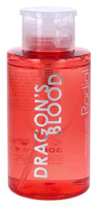 Rodial Dragon\'s Blood Cleansing Water 300 ml Hydrate And Tone i gruppen HELSE OG SKJØNNHET / Makeup / Sminkefjerner hos TP E-commerce Nordic AB (C55019)