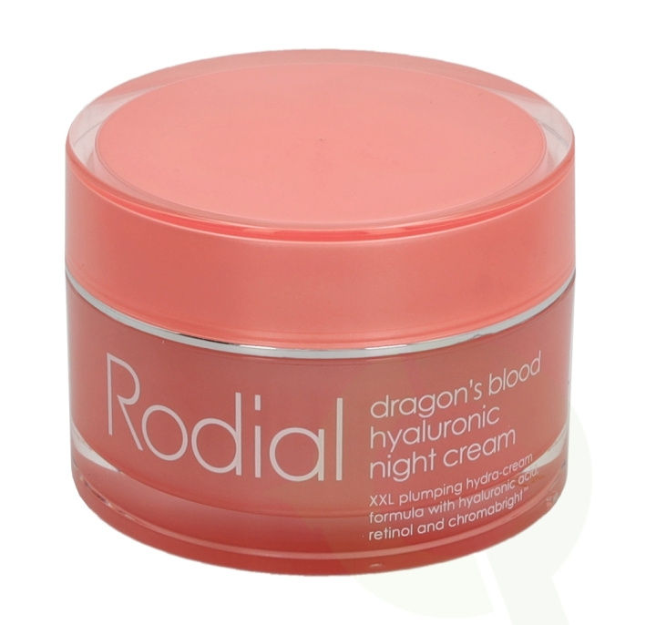 Rodial Dragon\'s Blood Hyaluronic Night Cream 50 ml Hydrate And Tone i gruppen HELSE OG SKJØNNHET / Hudpleie / Ansikt / Ansiktskrem hos TP E-commerce Nordic AB (C55025)