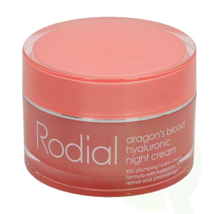 Rodial Dragon\'s Blood Hyaluronic Night Cream 50 ml Hydrate And Tone i gruppen HELSE OG SKJØNNHET / Hudpleie / Ansikt / Nattkrem hos TP E-commerce Nordic AB (C55025)