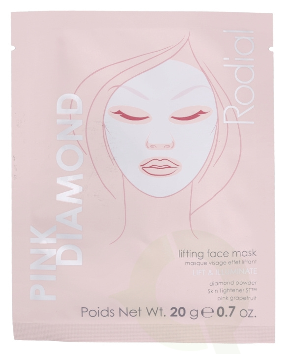 Rodial Pink Diamond Instant Lifting Mask 20 g i gruppen HELSE OG SKJØNNHET / Hudpleie / Ansikt / Masker hos TP E-commerce Nordic AB (C55044)