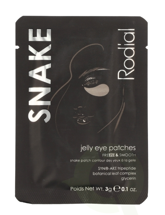 Rodial Snake Jelly Eye Patche Set 12 g 4x3gr i gruppen HELSE OG SKJØNNHET / Hudpleie / Ansikt / Masker hos TP E-commerce Nordic AB (C55053)