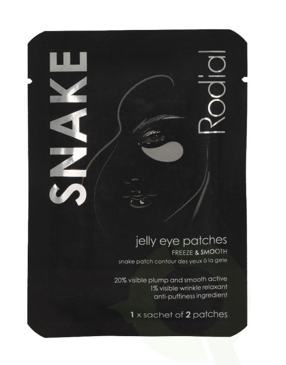 Rodial Snake Jelly Eye Patche 3 g i gruppen HELSE OG SKJØNNHET / Hudpleie / Ansikt / Masker hos TP E-commerce Nordic AB (C55054)