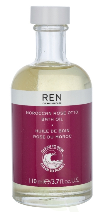REN Moroccan Rose Otto Bath Oil 110 ml i gruppen HELSE OG SKJØNNHET / Hudpleie / Kroppspleie / Bad- og dusjkrem hos TP E-commerce Nordic AB (C55102)