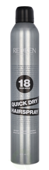 Redken Quick Dry 18 Instant Finishing Hairspray 400 ml i gruppen HELSE OG SKJØNNHET / Hår & styling / Hårstyling / Hårspray hos TP E-commerce Nordic AB (C55128)