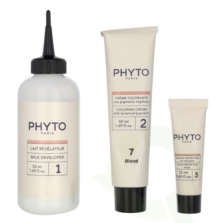 Phyto Phytocolor Permanent Color 112 ml #07 Blond i gruppen HELSE OG SKJØNNHET / Hår & styling / Hårpleie / Hårfarge / Hårfarge & Fargebombe hos TP E-commerce Nordic AB (C55172)