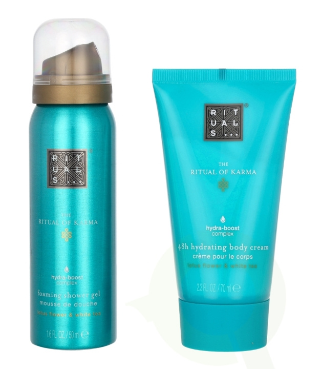 Rituals Karma Set 120 ml Body Cream 70ml/Foaming Shower Gel 50ml i gruppen HELSE OG SKJØNNHET / Gavesett / Gavesett for henne hos TP E-commerce Nordic AB (C55179)