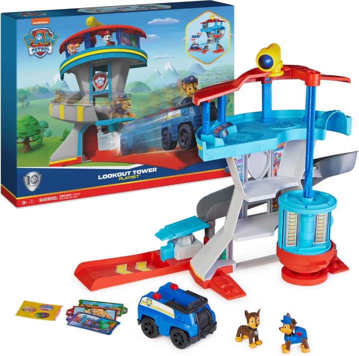 Paw Patrol Lookout Tower Lekset i gruppen LEKER, BARN OG BABY / Leker / Leksaker hos TP E-commerce Nordic AB (C55313)