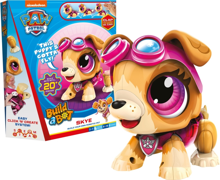 Paw Patrol - byggbare Skye i gruppen LEKER, BARN OG BABY / Leker / Byggeleker / Byggeklosser hos TP E-commerce Nordic AB (C55387)