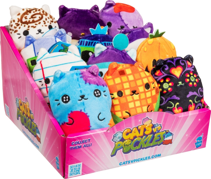 Cats Vs Pickles S2 - bønneplysj, 10 cm, usortert i gruppen LEKER, BARN OG BABY / Babyleker (0-3 år) / Kosedyr hos TP E-commerce Nordic AB (C55410)