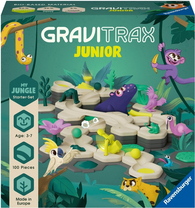 GraviTrax Junior Starter Set L Jungle i gruppen LEKER, BARN OG BABY / Leker / Leksaker hos TP E-commerce Nordic AB (C55416)