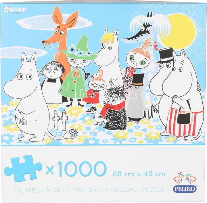 Mummitrollet - puslespill med 1000 brikker i gruppen SPORT, FRITID & HOBBY / Hobby / Puslespill hos TP E-commerce Nordic AB (C55417)